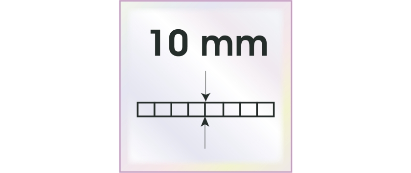 Verbindersysteme für 10 mm Stegplatten