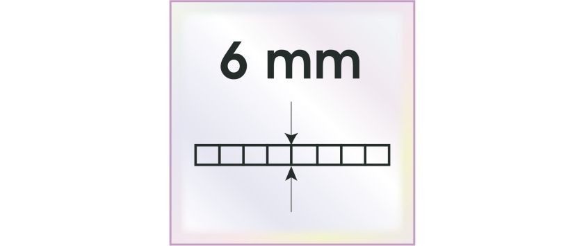 Verbindersysteme für 6 mm Stegplatten
