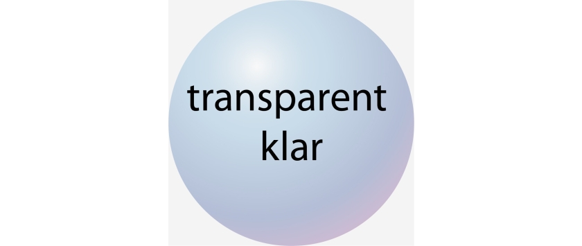 transparent klar