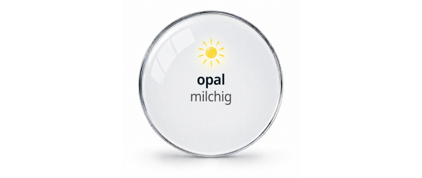 opal-milchig Heatstop